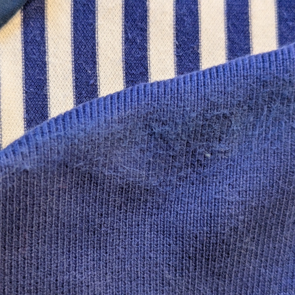 Men’s Ralph Lauren Golf, Short Sleeve Polo, Blue & White Striped, Summer, Sz XL - Picture 15 of 16